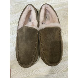 アグ(UGG)のKEN様専用！UGG アスコット　カーキ(スリッポン/モカシン)