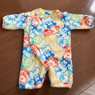 ディズニー(Disney)の専用。新生児用ディズニーツムツムもこもこカバーオール50-60(カバーオール)