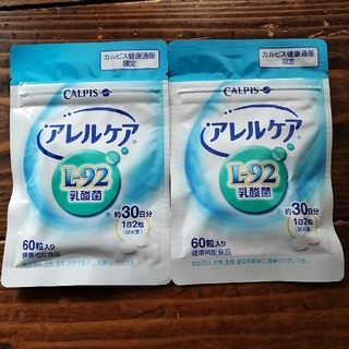 ◆CALPIS　　L-92乳酸菌アレルケア　(その他)