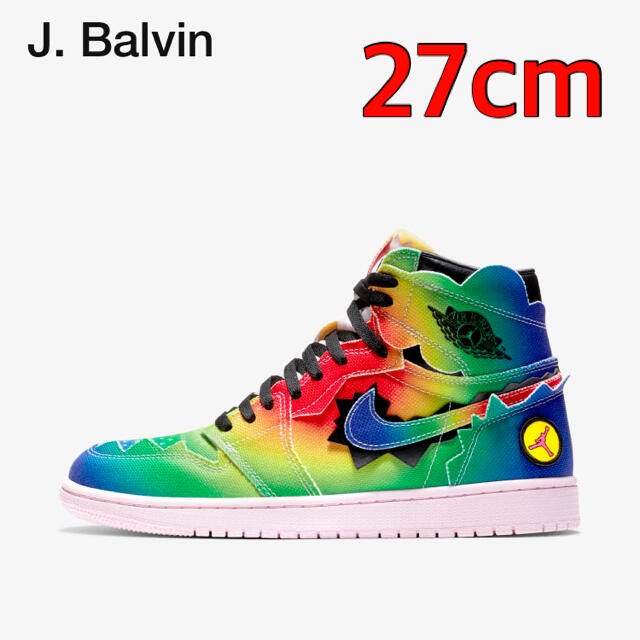 J Balvin × NIKE AIR JORDAN 1  27cm