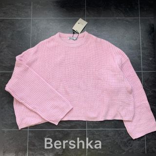 ベルシュカ(Bershka)の新品未使用タグ付♡Bershka♡ニット♡薄ピンク(ニット/セーター)