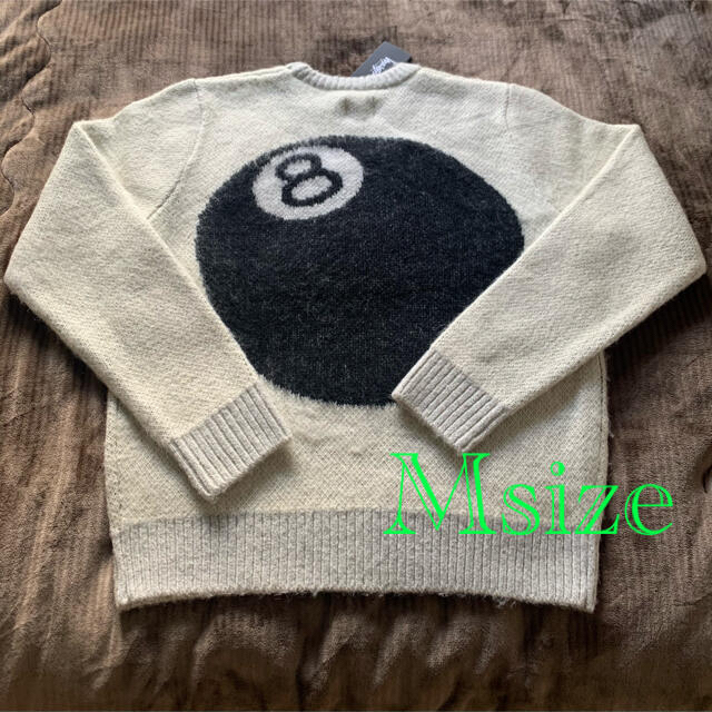 stussy 8ball HeavyMohair Sweater sizeM - ニット/セーター