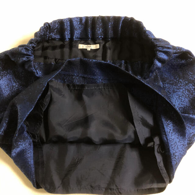 IENA(イエナ)のsize38(M)◆匿名配送☆IENA◆ミニスカート 濃いブルー レディースのスカート(ミニスカート)の商品写真