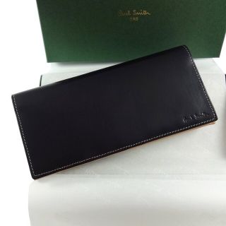 ポールスミス(Paul Smith)の【箱付】ポールスミス 長財布 黒 ブリル(長財布)