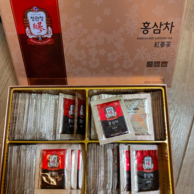 正官庄 高麗人参茶紅蔘茶 6年根  50包 食品/飲料/酒の健康食品(健康茶)の商品写真