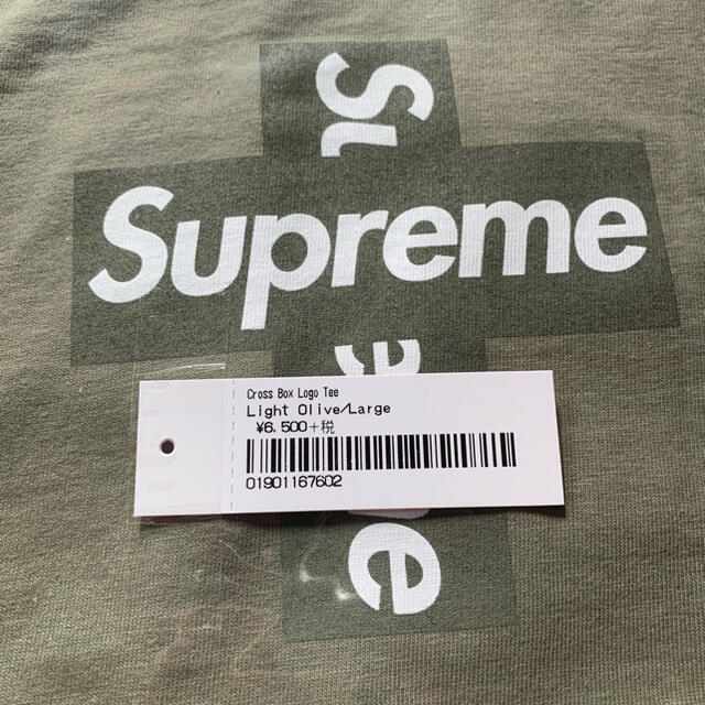 supreme box logo tee ボックスロゴ オリーブ olive