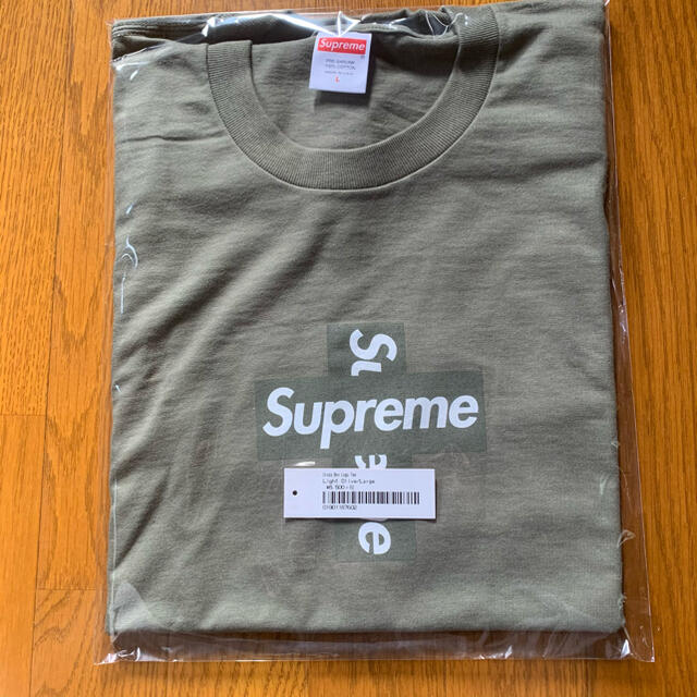 supreme box logo tee ボックスロゴ オリーブ olive