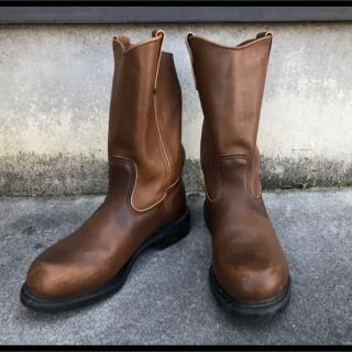 レッドウィング(REDWING)のレッドウィング　ペコスブーツ　PT 91  スーパーソール　80s(ブーツ)