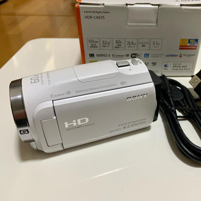 Sony HDR-CX675 ビデオカメラスマホ/家電/カメラ