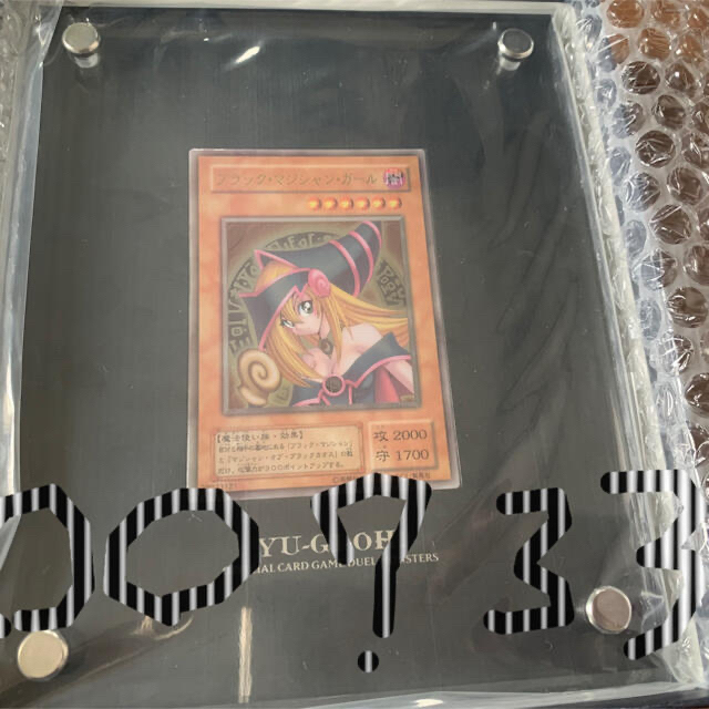 遊戯王(ユウギオウ)の no00？33 ブラック・マジシャン　ガール　ステンレス製 エンタメ/ホビーのトレーディングカード(シングルカード)の商品写真