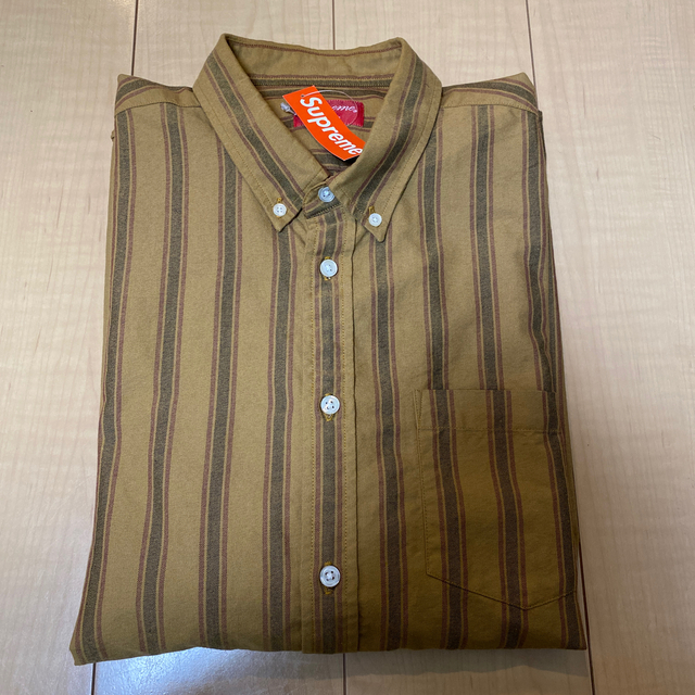 Supreme(シュプリーム)の18fw gold S supreme oxford shirt XL メンズのトップス(シャツ)の商品写真