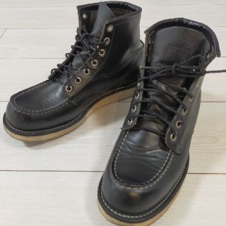 レッドウィング(REDWING)のREDWING　8130  7.5D　ブラック(ブーツ)