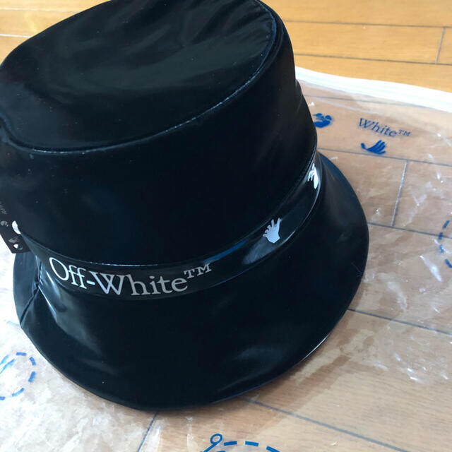 off-white オフホワイト ナイロンバケットハット 品質検査済 7260円