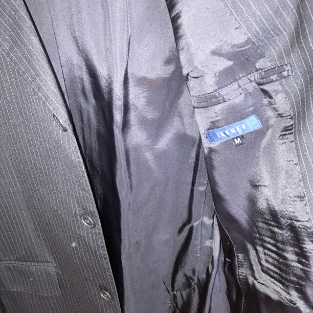 JUNMEN(ジュンメン)のスーツ　メンズ　セットアップ　ブラック　ブランド メンズのスーツ(セットアップ)の商品写真