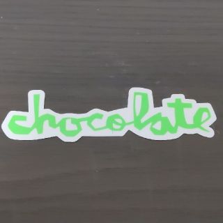 チョコレート(chocolate)の(縦4.1cm横13.5cm) chocolate ステッカー(スケートボード)