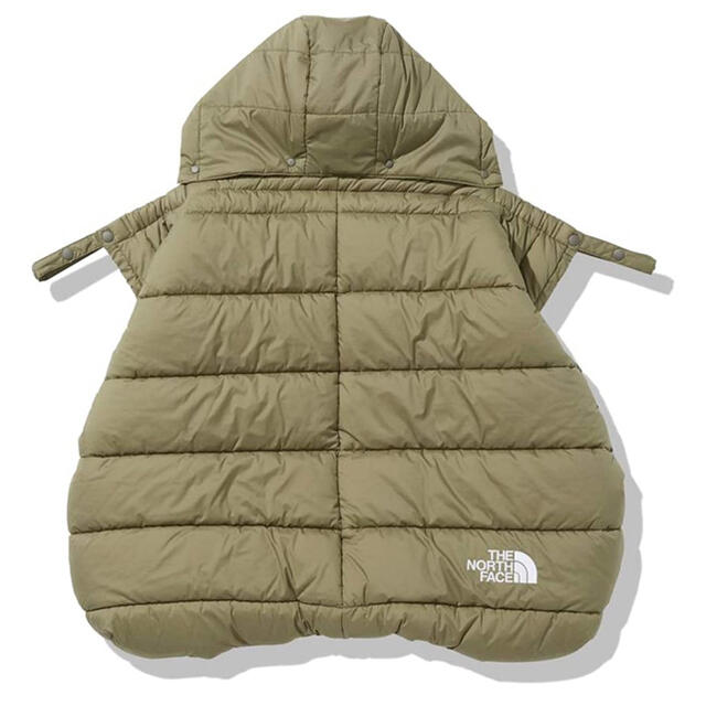 THE NORTH FACE(ザノースフェイス)のThe North Face baby shell blanket オリーブ キッズ/ベビー/マタニティの外出/移動用品(抱っこひも/おんぶひも)の商品写真