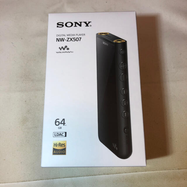 新品未開封 sony nw-zx507 3年間自己不注意による破損も保証