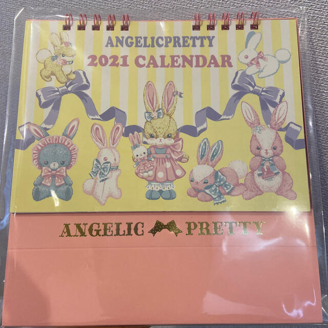 Angelic Pretty(アンジェリックプリティー)のangelic pretty2021 カレンダー インテリア/住まい/日用品の文房具(カレンダー/スケジュール)の商品写真