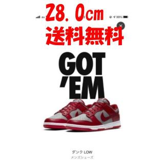 ナイキ(NIKE)のNike Dunk Low medium grey ダンク　ナイキ　28cm(スニーカー)