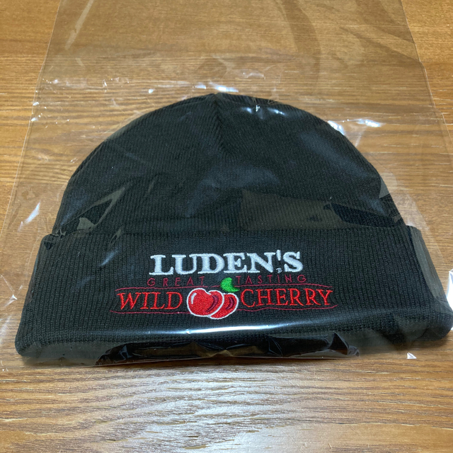 Supreme Luden’s Beanie ニット帽 cherry 黒
