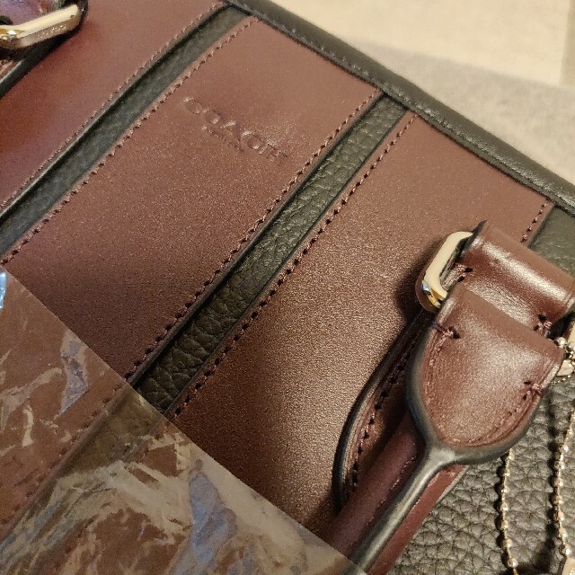 COACH(コーチ)のコーチ COACH レザー ビジネスバッグ メンズ メンズのバッグ(ビジネスバッグ)の商品写真