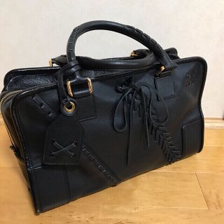 ロエベ(LOEWE)の希少　ロエベ アマソナ36 レース(ハンドバッグ)