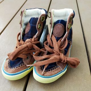 ザラキッズ(ZARA KIDS)のZARA　ハイカット　スニーカー　17cm(スニーカー)