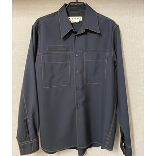 マルニ Marni ステッチウールシャツの通販 by kosakajunpei's shop 