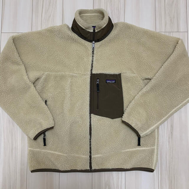 S 極美品 patagonia  パタゴニア レトロx ジャケット  ナチュラル