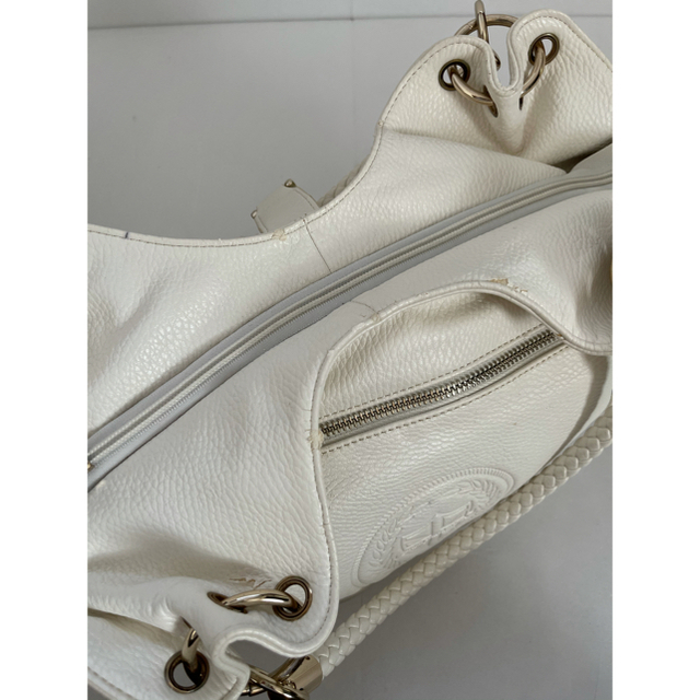 MICHIKO LONDON(ミチコロンドン)のミチコ　ロンドン　コシノ　トートバッグ　レザー　白 レディースのバッグ(トートバッグ)の商品写真