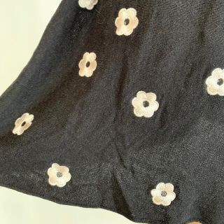 RED VALENTINO - RED VALENTINO / 小花刺繍ニットワンピース 超美品の ...