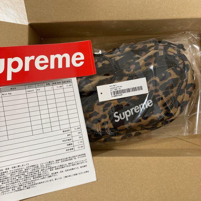 supreme Waist Bag Leopard 20aw 20fw