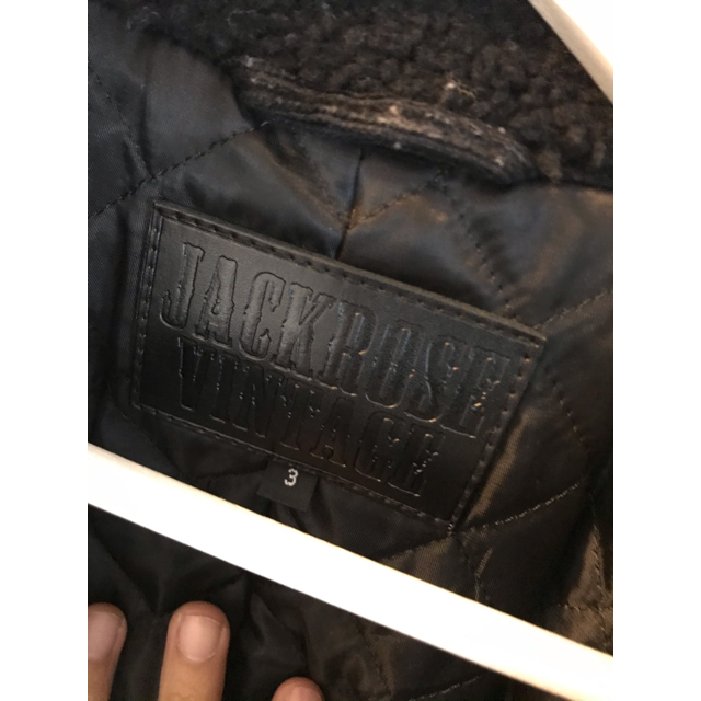 JACKROSE(ジャックローズ)のブラックコーデュロイジャケット♠︎ メンズのジャケット/アウター(テーラードジャケット)の商品写真