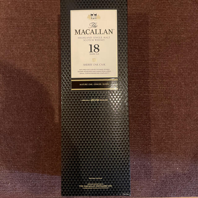 ザ マッカラン 18年 THE MACALLAN　箱付き酒