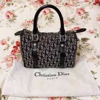 ディオール(Christian Dior) ボストンバッグ(レディース)(シルバー