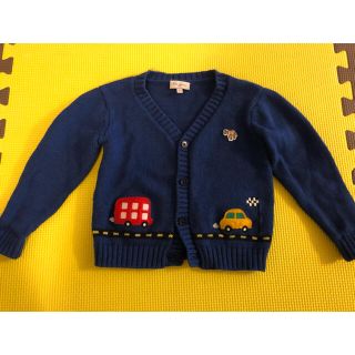 ポールスミス(Paul Smith)の★専用★ポールスミス　ベビー　カーディガン　車　ワッペン刺繍　男の子　2M (カーディガン/ボレロ)