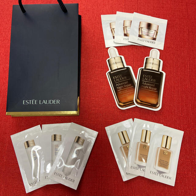 Estee Lauder(エスティローダー)の値下げ‼︎エスティローダー❤︎バラエティー　サンプルセット❤︎11袋 コスメ/美容のキット/セット(コフレ/メイクアップセット)の商品写真