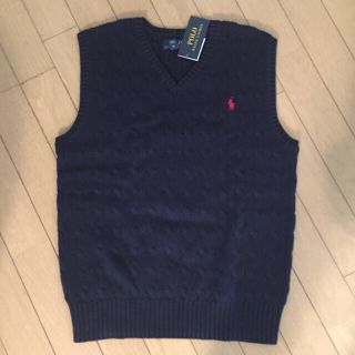 ポロラルフローレン(POLO RALPH LAUREN)のPOLO Ralph Lauren 新品 コットンベスト(ニット)