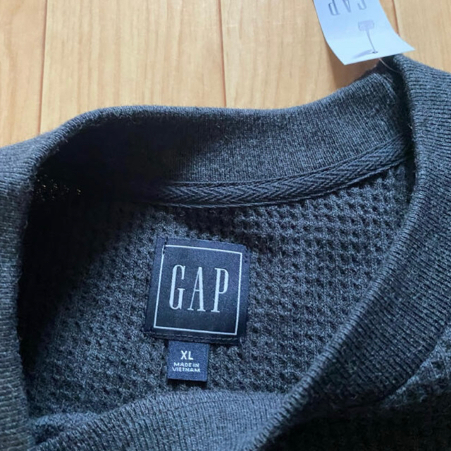 GAP(ギャップ)の即完売　GAP ボクシーワッフルTシャツ  XL メンズのトップス(Tシャツ/カットソー(七分/長袖))の商品写真