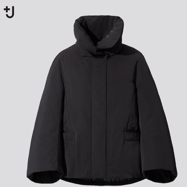 ジャケット/アウターUniqlo +J ハイブリッドダウンジャケット Black XL