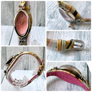 【動作 OK】Paul Smith ポールスミス 腕時計 オーバル チャーム付