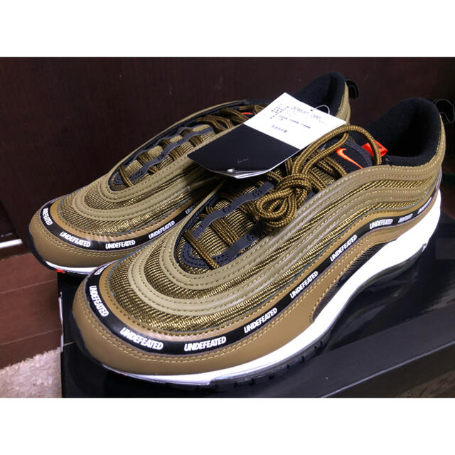 スニーカー27.5 定価以下　UNDEFEATED NIKE AIR MAX 97