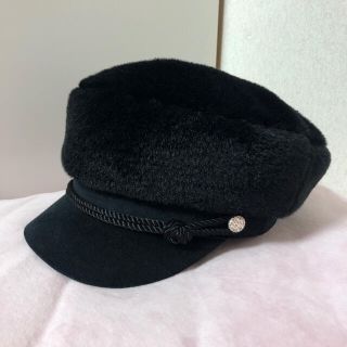 〈Her lip to〉Faux Fur Casquette(キャスケット)