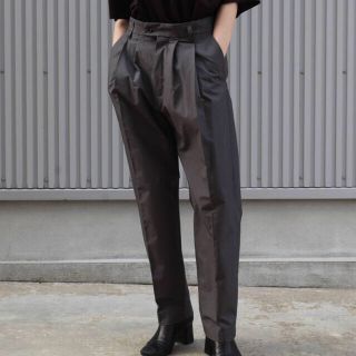 サンシー(SUNSEA)のstein Wide Tapered Trousers_B (スラックス)