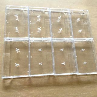 12. カセットテープケース 空ケース 8ヶ(各種パーツ)