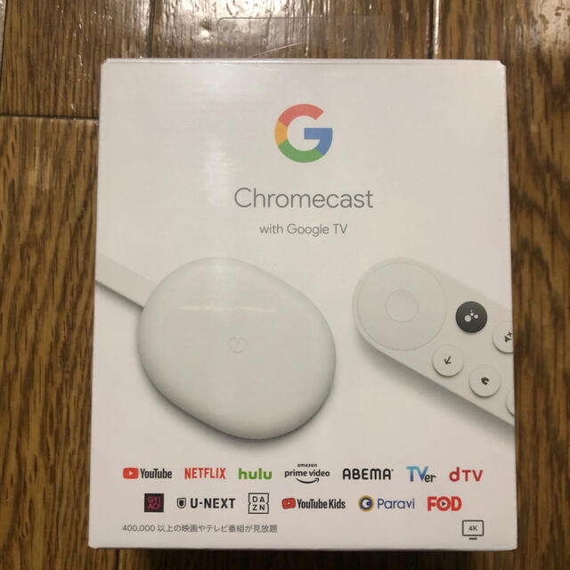 CHROME(クローム)のChromecast with Google TV GA01919 スマホ/家電/カメラのテレビ/映像機器(その他)の商品写真