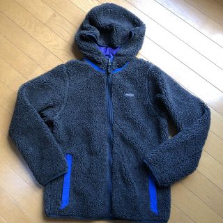 デニムダンガリー(DENIM DUNGAREE)のデニム&ダンガリー　160 リバーシブルボアアウター★2月末までお値引き中(ジャケット/上着)