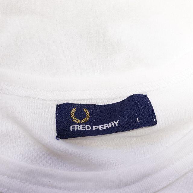 FRED PERRY(フレッドペリー)の[FRED PERRY] 半袖Tシャツ　白 メンズのトップス(Tシャツ/カットソー(半袖/袖なし))の商品写真