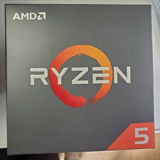 ryzen 5 2600 純正クーラー付き(PCパーツ)