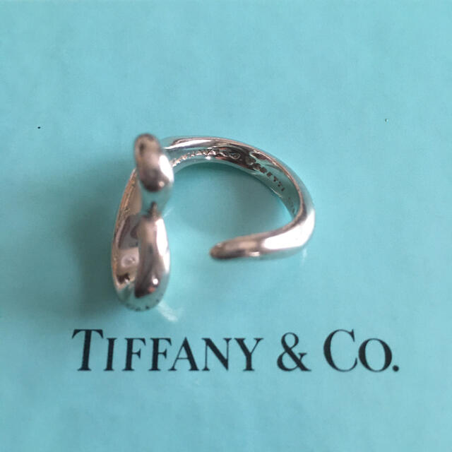 Tiffany & Co.(ティファニー)のティファニー  オープンハート リング  8号 レディースのアクセサリー(リング(指輪))の商品写真